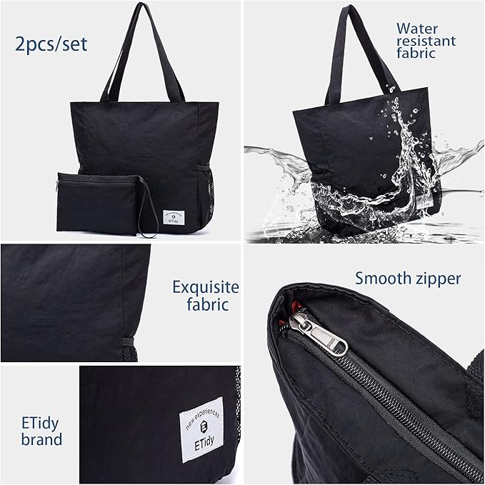 ETidy Large Capacity Foldable Tote Bag - Image 4