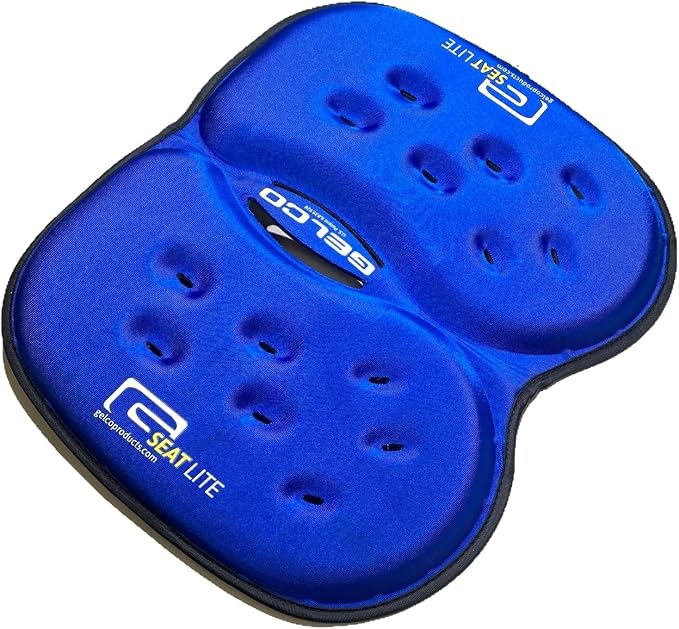 LITE Travel Gel Foam Cushion | Back Pain, Pressure Relief | Relieves Tailbone by GSeat
