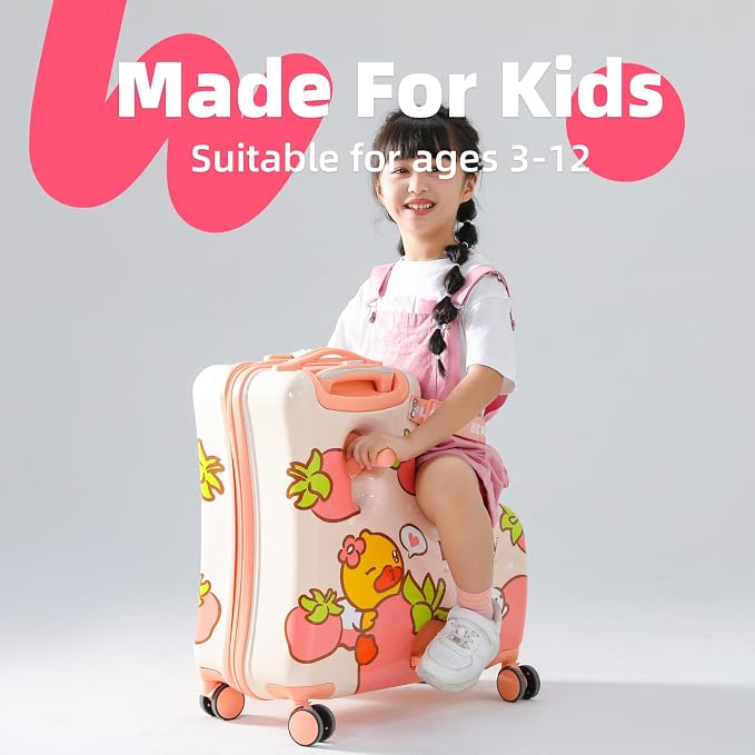 Kids' Lightweight Ride on Luggage - Image 2