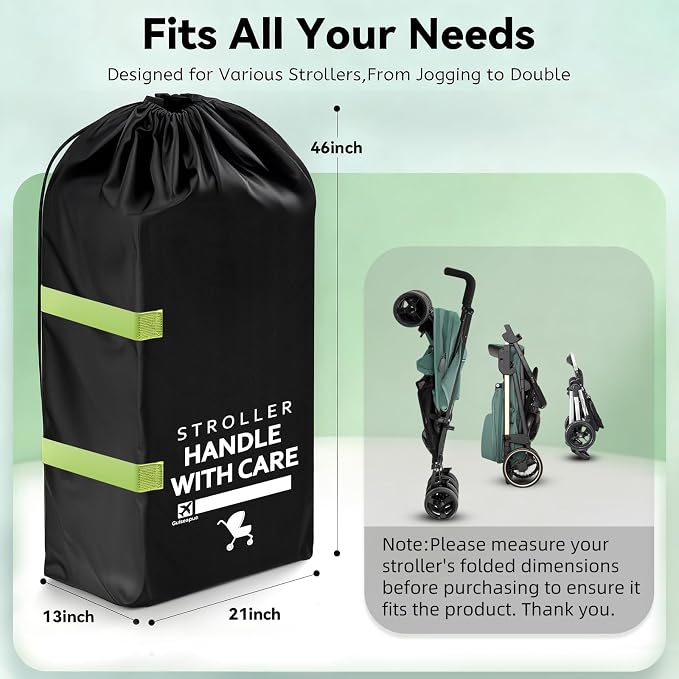 Guiseapue Stroller Bag for Airplane: Christmas White Elephant Gifts for Adults - Image 2