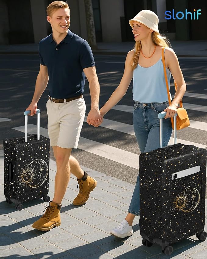 Slohif Luggage Cover for Suitcase Tsa Approved Protector - Image 6