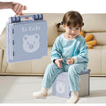 Travel Potty for Toddler with 3 Rolls Potty Liners, Foldable Car Potty for by AKIMRABY