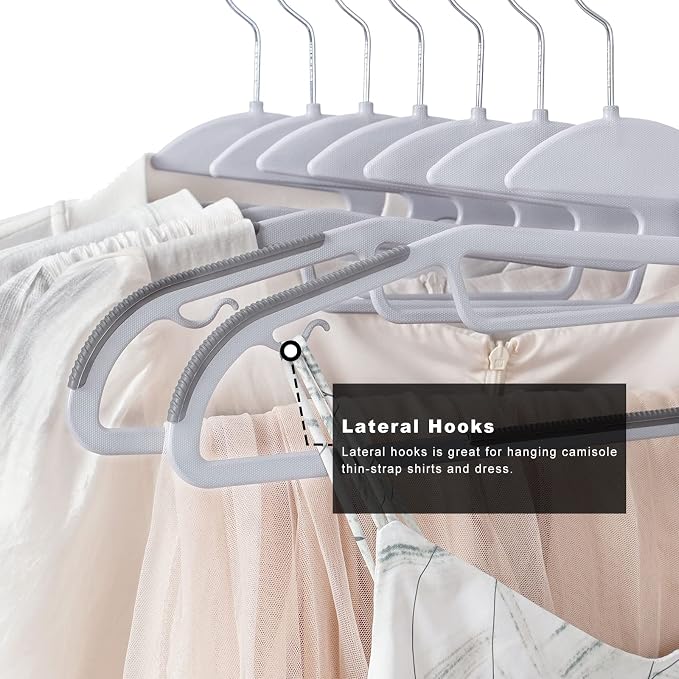BAGAIL Plastic Hangers 50 Pack - Image 5