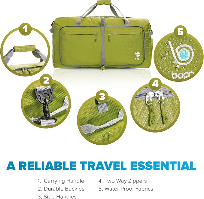 Bago Big XXL Foldable Duffel Bags - Image 4