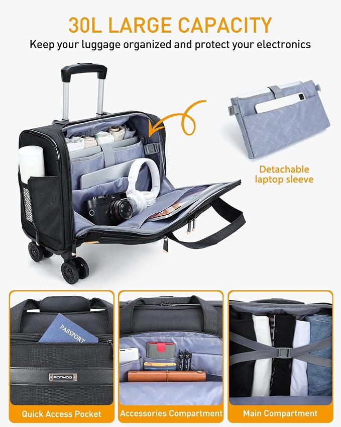 Rolling Laptop Bag - Image 3