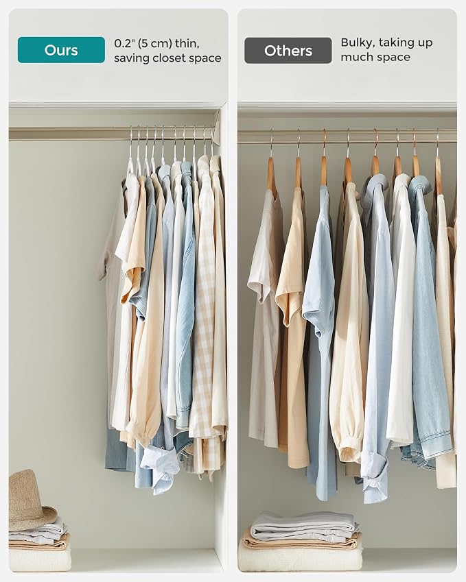 SONGMICS Clothes Hangers, Space-Saving - Image 8