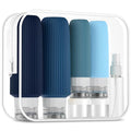 16 Pack Travel Bottles for Toiletries, Large 6oz Silicone Travel Containers jar by Mrsdry
