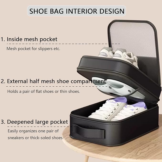 Resdenio 2 Pack Shoe Bags for Travel - Image 6