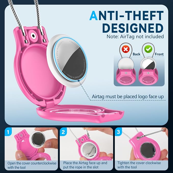 Waterproof Airtag Holder, Airtag Case - Image 3