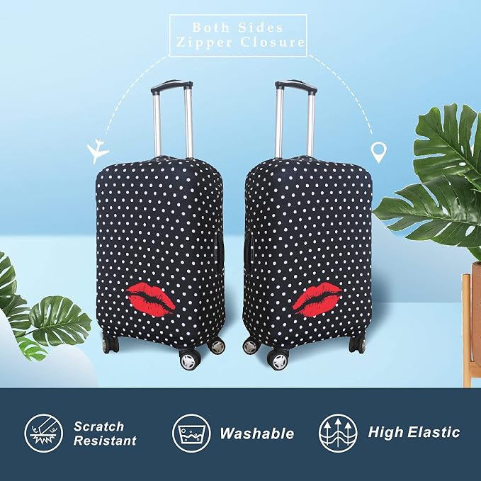 Explore Land Travel Luggage Cover Suitcase Protector Fits 27-30 Inch Case - Image 2