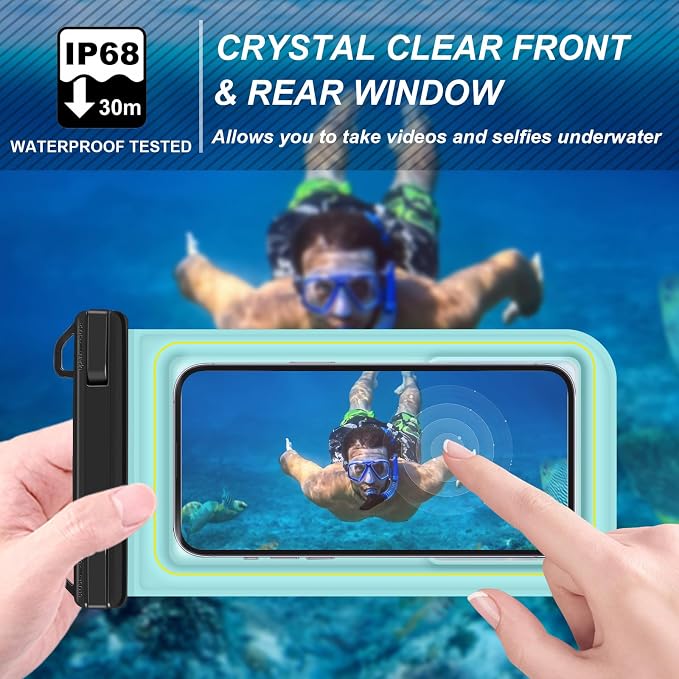 Floating Waterproof Phone Pouch, Water Proof Cell Phone Dry Bag - Image 5