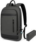 Business Backpack for Men Lightweight Commute Laptop Backpack Anti-Theft Water by LIXIIN