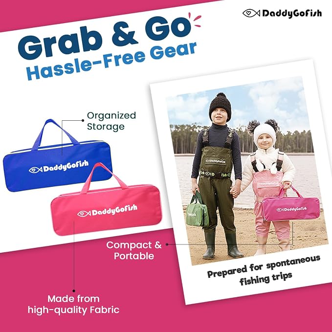 DaddyGoFish Kids Fishing Pole - Image 5