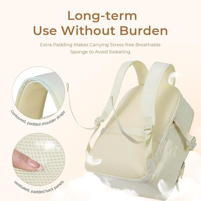 CLUCI Wrinkle-Resistant Laptop Backpack - Image 5