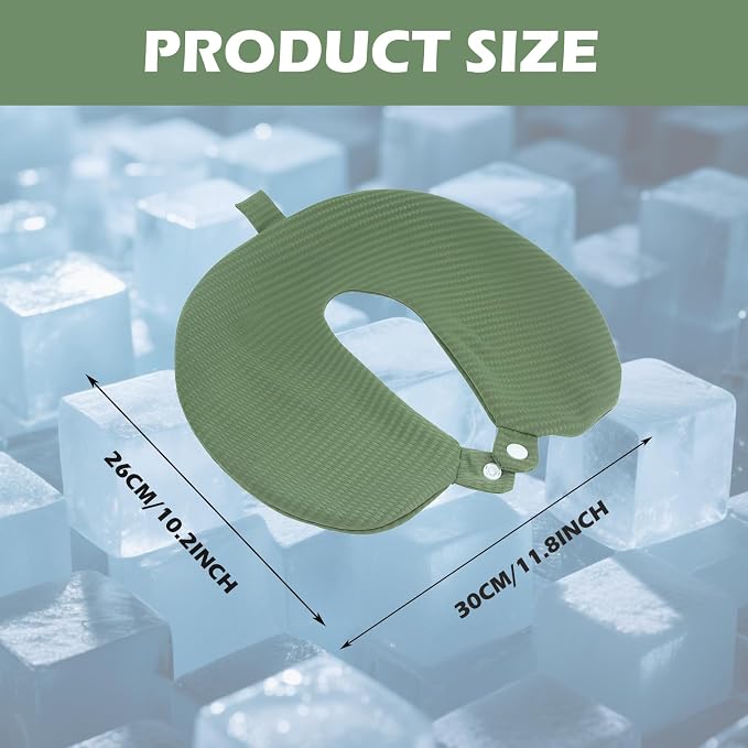 Travel Neck Pillow Cover, Neck Pillow Case - Image 2