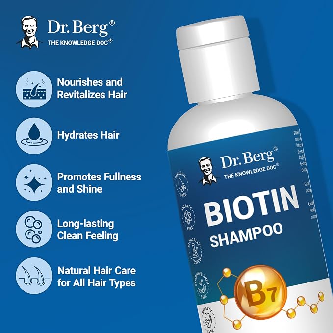 Dr. Berg Biotin Shampoo for Men & Women - Image 3