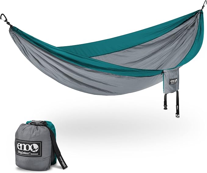 ENO, Eagles Nest Outfitters SingleNest Lightweight Camping Hammock by EaglesNestOutfitters