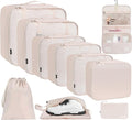 BAGAIL 6 Set/8 Set/10 Set Packing Cubes Various Sizes Packing Organizer by BAGAIL