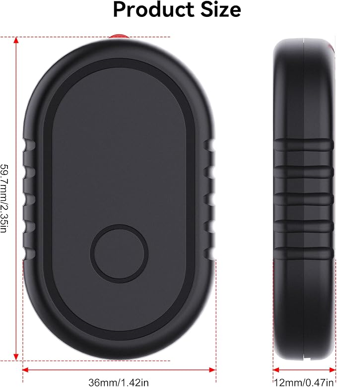 2 Pack for Samsung Smart Tag 2 Adhesive Mount, ABS Waterproof Case - Image 7