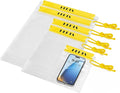 HEETA 5-Pack Clear Waterproof Dry Bag, Water Tight Cases Pouch Dry Bags by HEETA