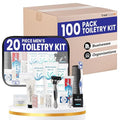 Trektote Bulk Hygiene Kit For Men And Women – 20 Piece Set Of Travel Size by Trektote