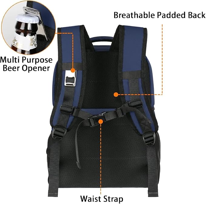 MATEIN Cooler Backpack, 26 Cans Insulated Lunch Backpack - Image 5
