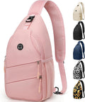 Crossbody Bags for Women Men Trendy Sling Bag Bakpack Casual Chest Bag by Pritent
