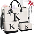 BAGAIL Initial Tote Bag, Personalized Birthday Gifts by BAGAIL