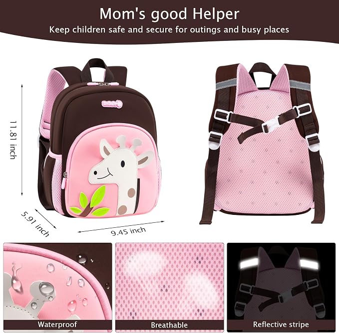 Padgene Toddler Harness Backpacks Safety Leash Kids Anti Lost Kindergarten - Image 3