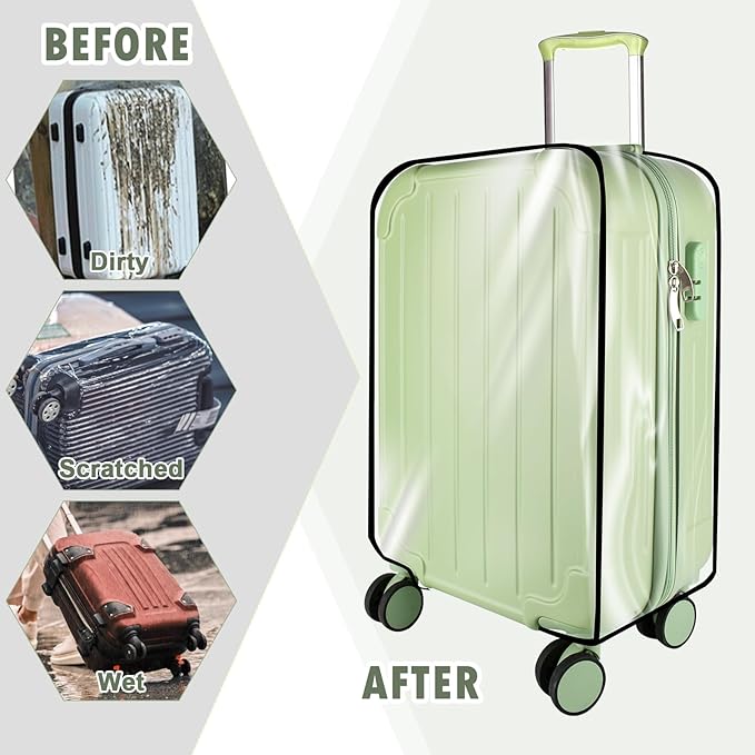 Thicken Clear Luggage Cover Protector - Image 4