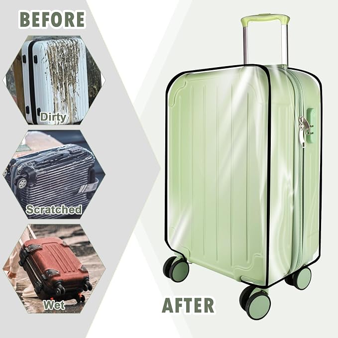 Thicken Clear Luggage Cover Protector - Image 7