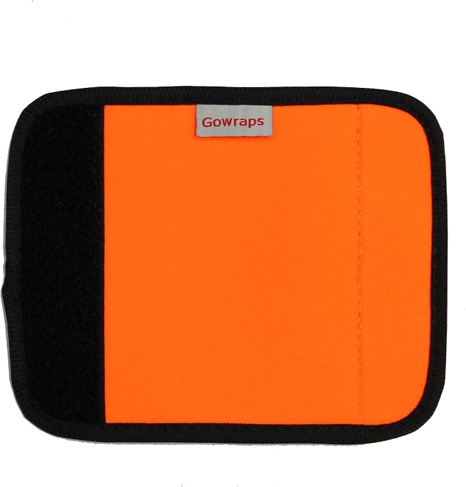 Neoprene Luggage Handle Wrap 5pcs Pack Neon Luggage Tags/Identifiers Bright - Image 3