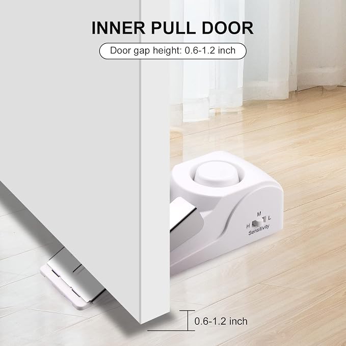 2 Pack Door Stop Alarm, Door Stopper - Image 5