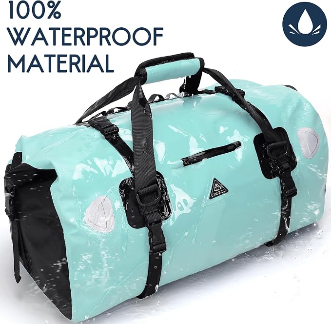 Haimont Waterproof Duffel Bag Roll-top Dry Duffel Bag - Image 2