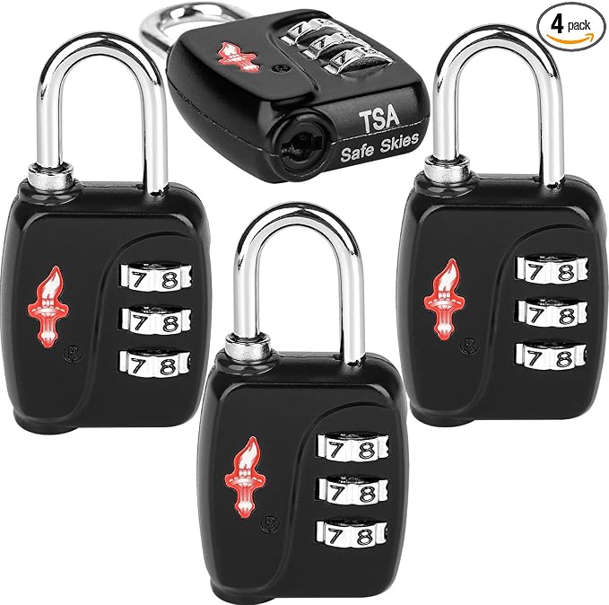 TSA Locks 4-Pack by IGURUIT