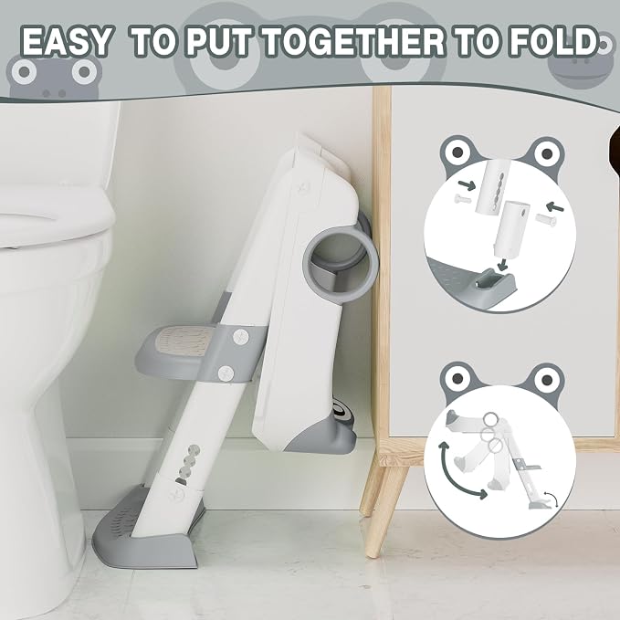 Potty Training Seat with Ladder - Image 2