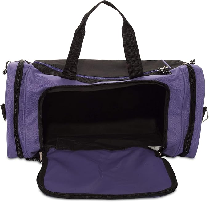 DALIX 21" Blank Sports Duffle Bag Gym Bag Travel Duffel - Image 5