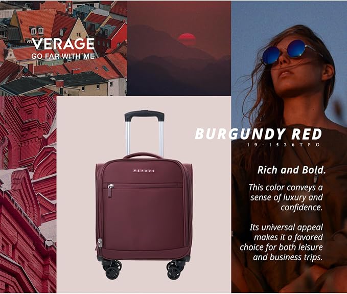 Verage Underseat Carry On Luggage - Image 8