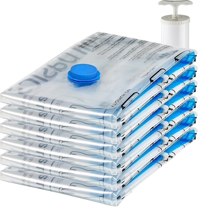 Amazon Basics Vacuum Compression Space Saving Storage Bags by AmazonBasics