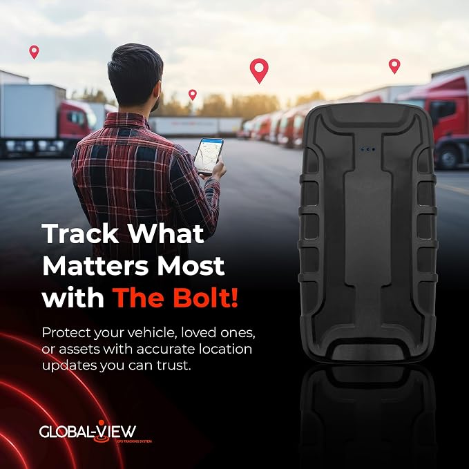 Global View Hidden Magnetic GPS Tracker – Real-Time Car Tracker, Subscription - Image 2