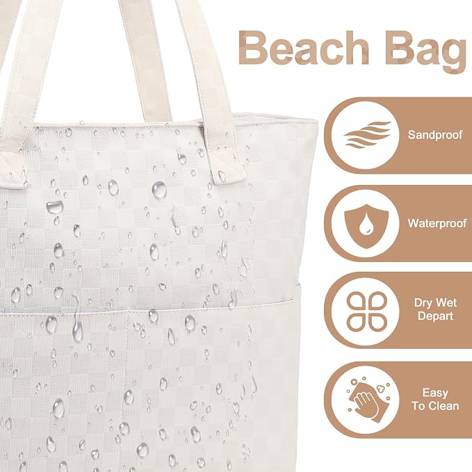 Waterproof Beach Tote Pool Bags - Image 4