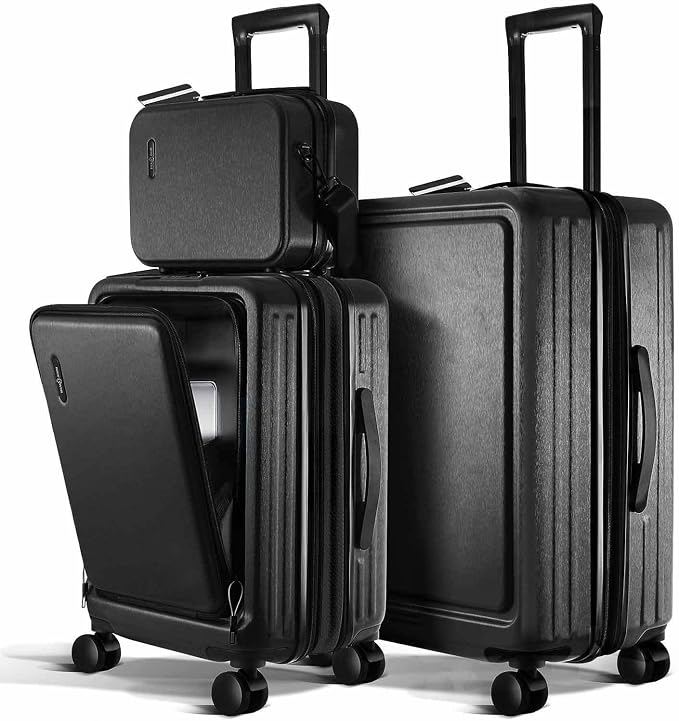 Luggage Sets 3 Piece, 22 Inch Carry on Luggage and 24 Inch Suitcases by TravelArim