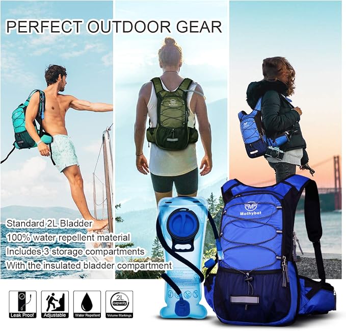 Insulated Hydration Backpack Pack - Image 7