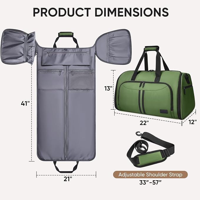 BALEINE Convertible Garment Bag - Image 2