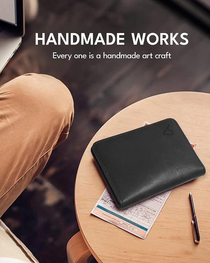 ALLIVE Passport Holder for Travel, Genuine Leather Passport Holder Women Men - Image 4