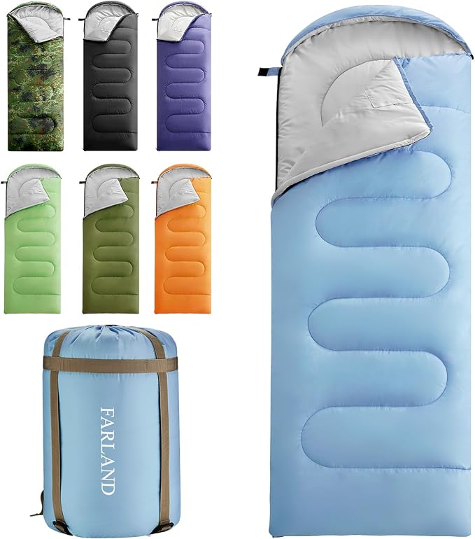 FARLAND Sleeping Bags 30℉ for Adults Teens Kids by FARLAND