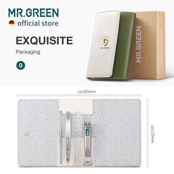 MR.GREEN Colorful Manicure Set Practical Pedicure Kits Nail Clippers Personal - Image 6