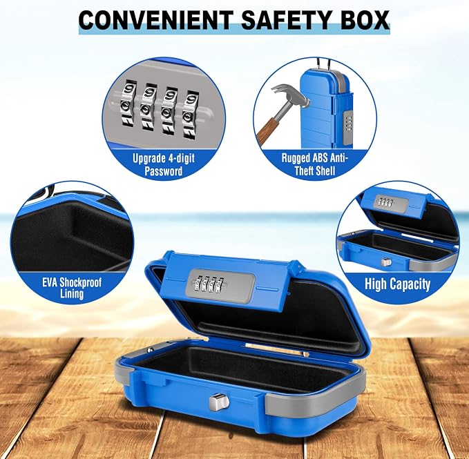 HUANLANG Portable Safe Lock Box - Image 2