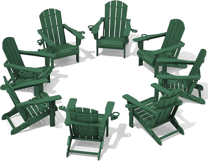 SERWALL Adirondack Chair with Cup Holders by SERWALL