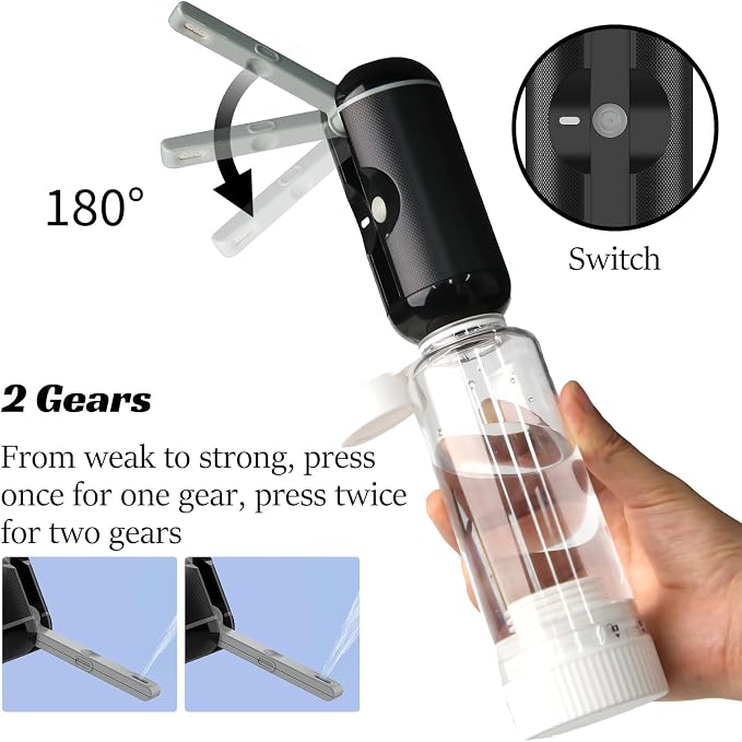 Portable Bidet for Travel, VITCOCO Electric Travel Bidet Sprayer - Image 4